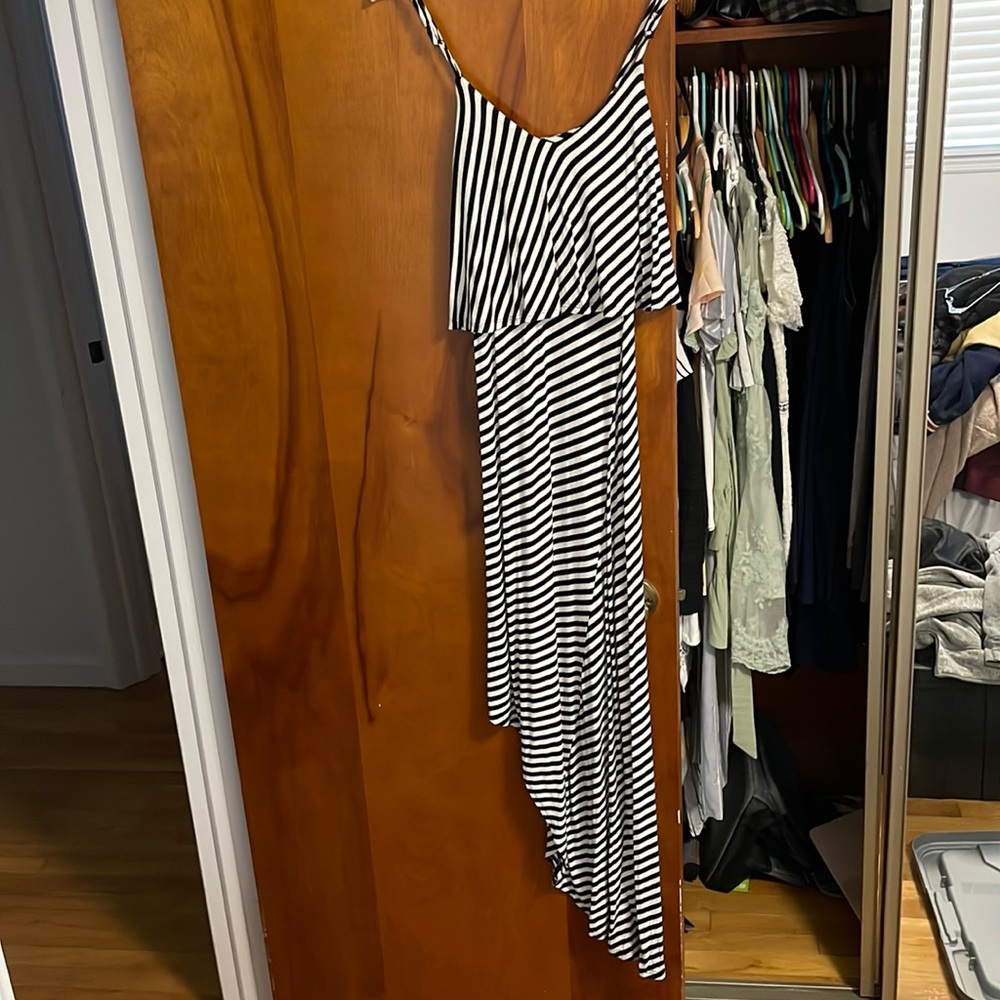 Asymmetric dress. XS